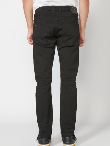 KOROSHI Regular Jeans in Black