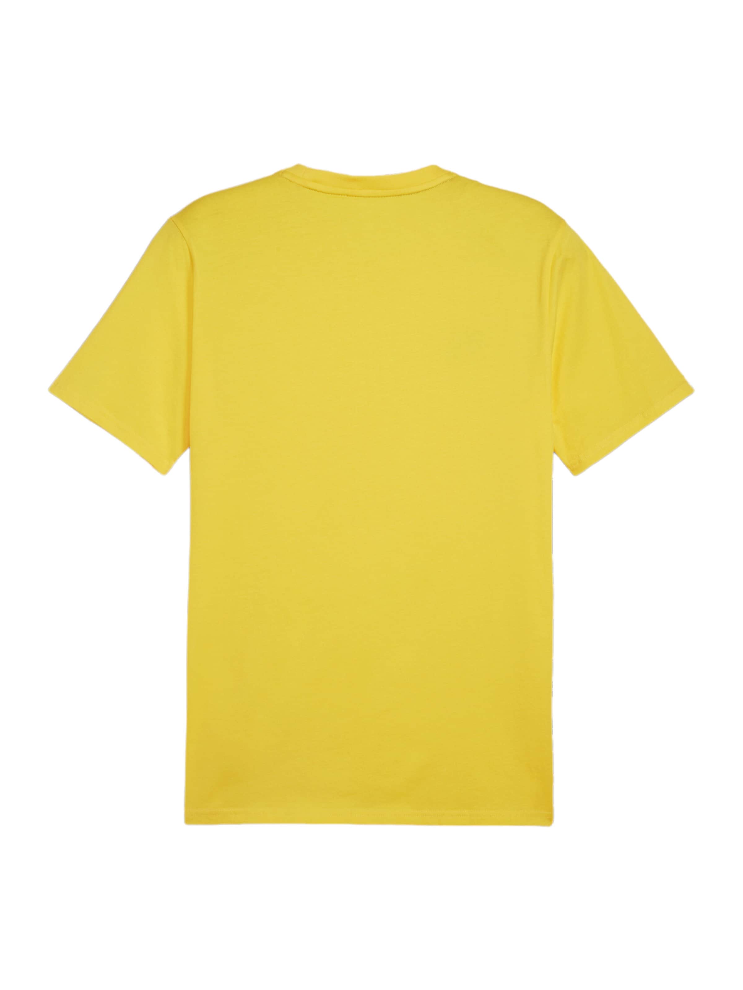 PUMA Regular Sporthose in Gelb