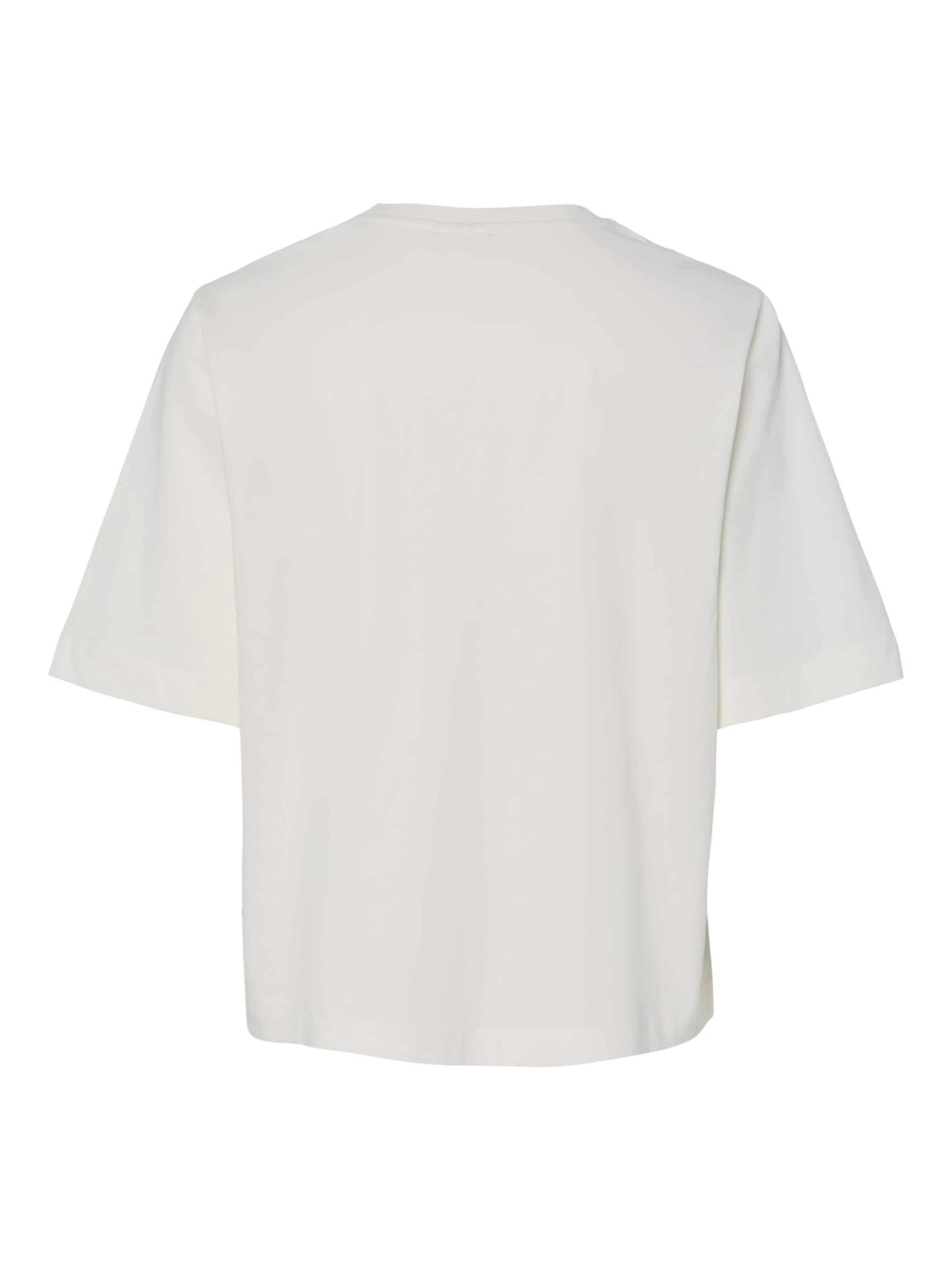 T-shirt 'YASVisely' YAS en blanc