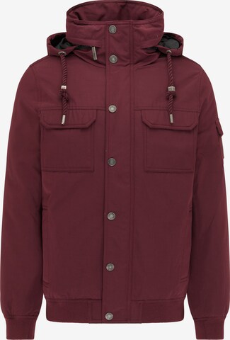 MO Winter Jacket in Red: front