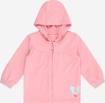 s.Oliver - Sudadera con cremallera en rosa: frente