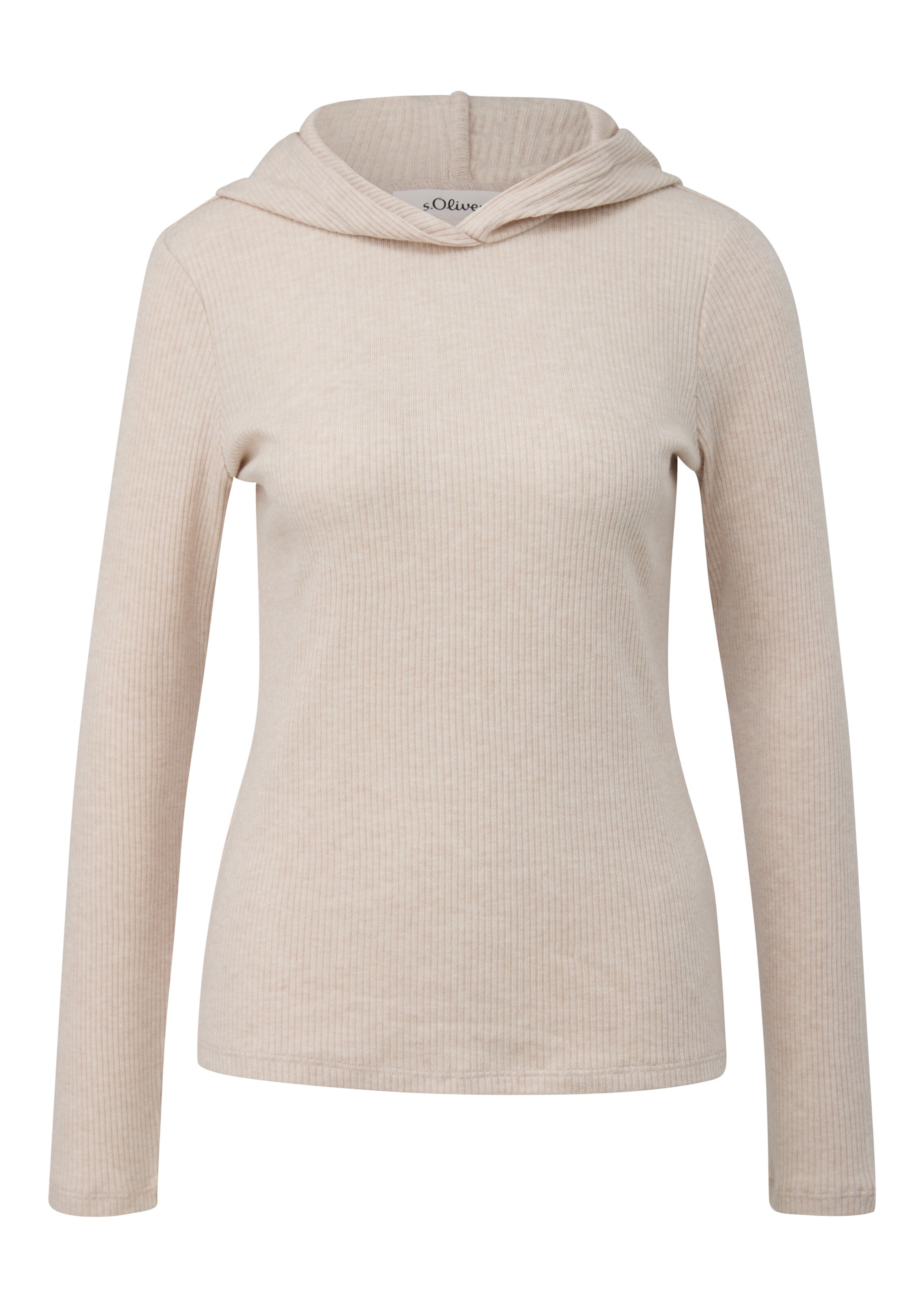 s.Oliver Pullover in Beige: Vorderseite