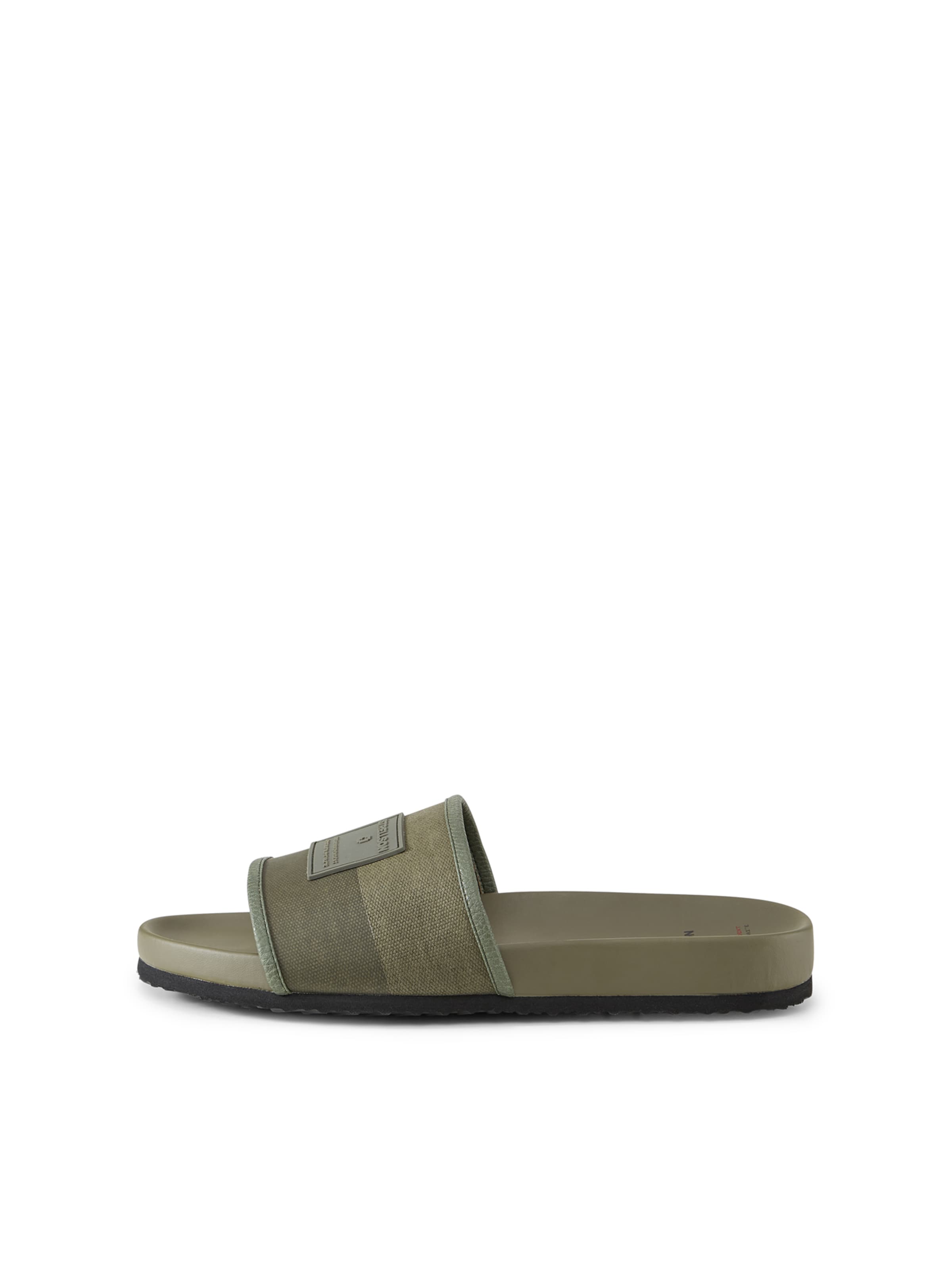 STRELLSON - Sapato aberto 'Pier Brockwell' em verde: frente