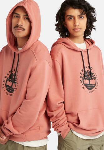 TIMBERLAND Sweatshirt i röd