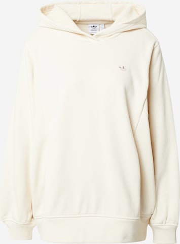 ADIDAS ORIGINALS Sweatshirt i hvit: forside