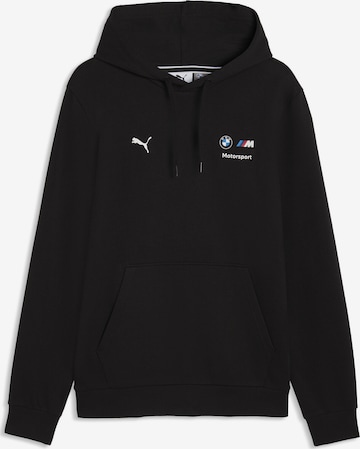 PUMA Sweatshirt 'BMW M Motorsport Essentials' in Schwarz: Vorderseite