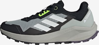 ADIDAS TERREX Running Shoes 'Trailrider' in Grey / Neon green / Black / White, Item view
