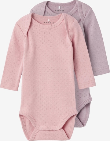 NAME IT - Pijama entero/body en lila: frente