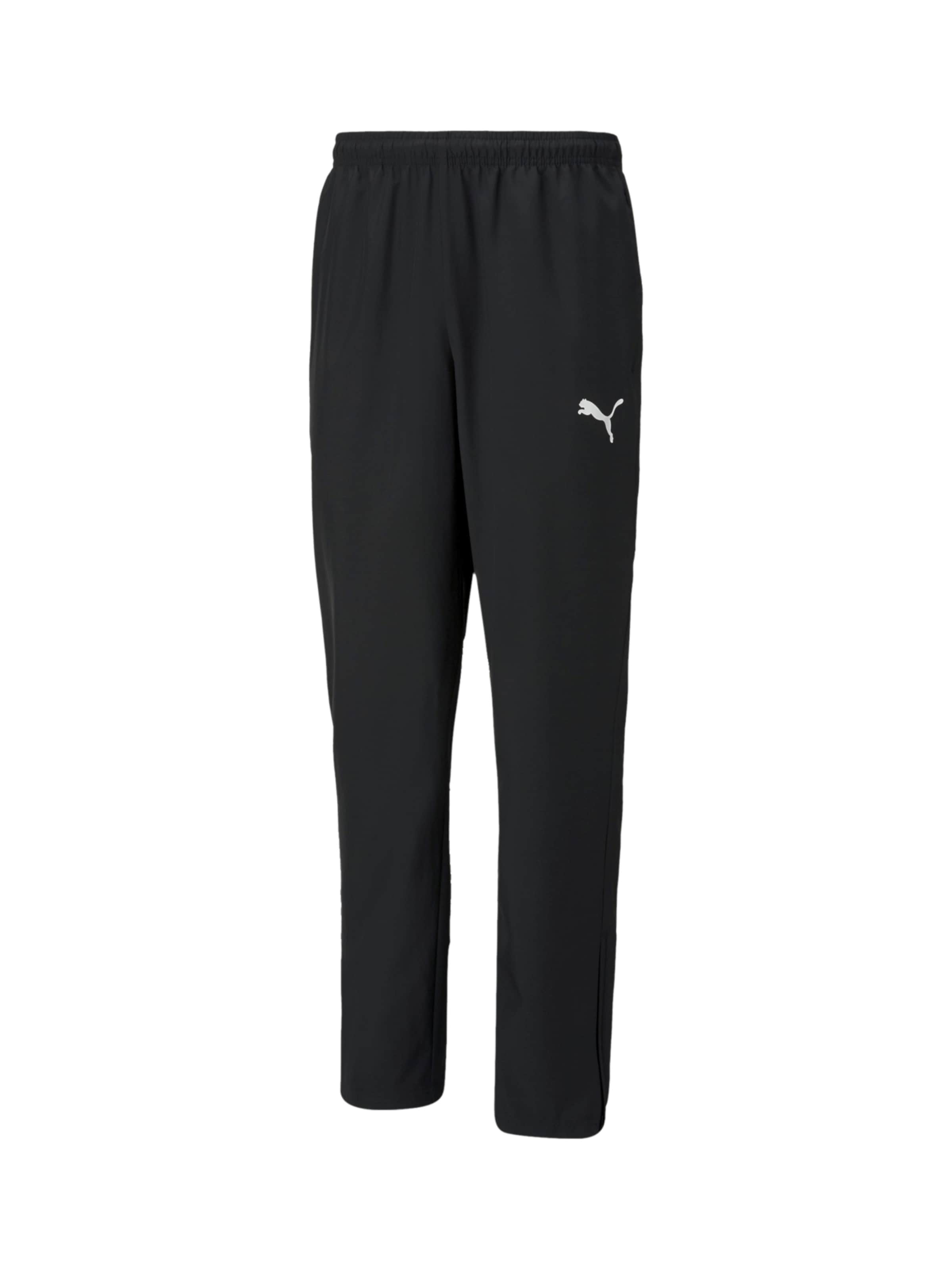 PUMA Workout Pants 'Team Rise' in Black / White, Item view
