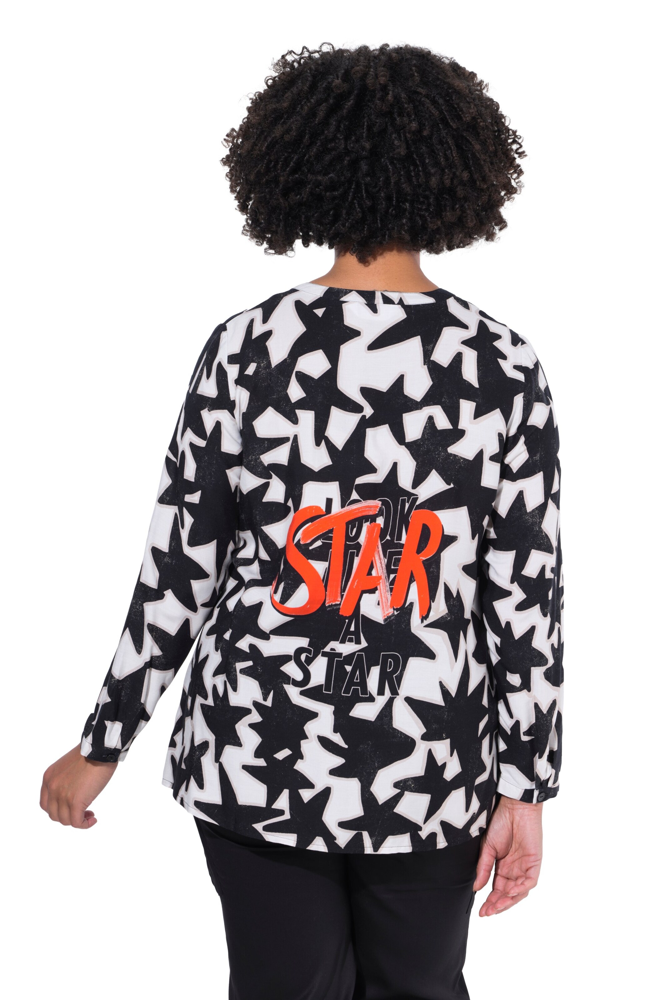Angel of Style Blouse in Zwart