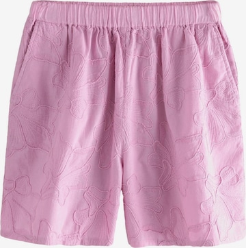 rožinė Next Standartinis Kelnės: priekis