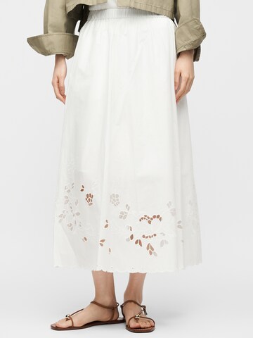 Gonna 'CARAVAN' di Weekend Max Mara in bianco: frontale