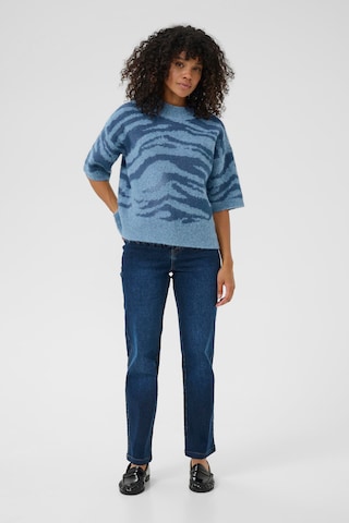 Pull-over Kaffe en bleu