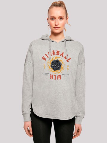 Sweat-shirt F4NT4STIC en gris : devant