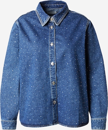 ONLY Carmakoma Pusero 'CARMAGGIEMAY' värissä sininen: etupuoli