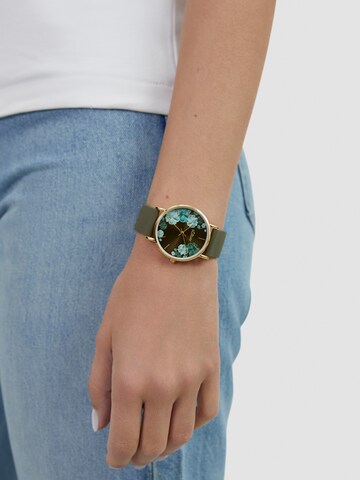 s.Oliver Analog Watch in Green