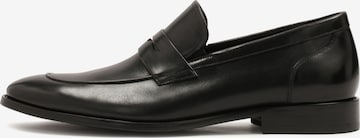 Slipper di Kazar in nero: frontale