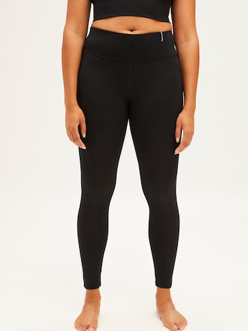 Skinny Leggings 'Aasana' ARMEDANGELS en noir : devant