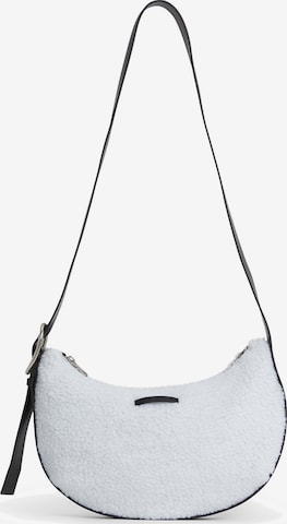 Calvin Klein Jeans Shoulder Bag in White: front