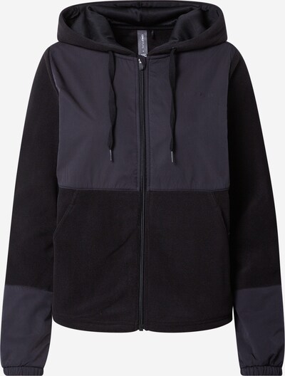 ONLY PLAY Athletic Fleece Jacket 'NATE' in Black, Item view