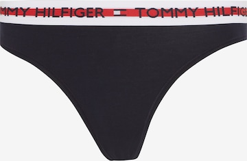 Tommy Hilfiger Underwear Stringi w kolorze niebieski: przód