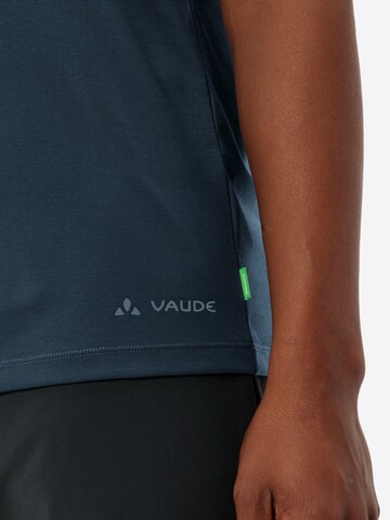 VAUDE Performance shirt 'Gleann II' in Blue