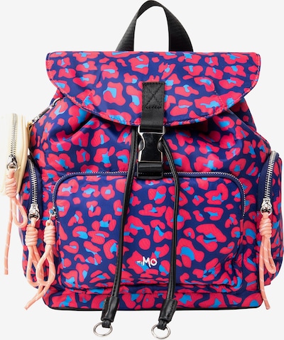 MYMO Backpack in Navy / Sky blue / Pink, Item view