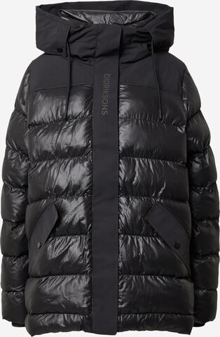 Didriksons Winter Jacket 'Filippa' in Black: front