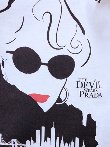 Friends Like These Μπλουζάκι 'Devil Wears Prada' σε λευκό