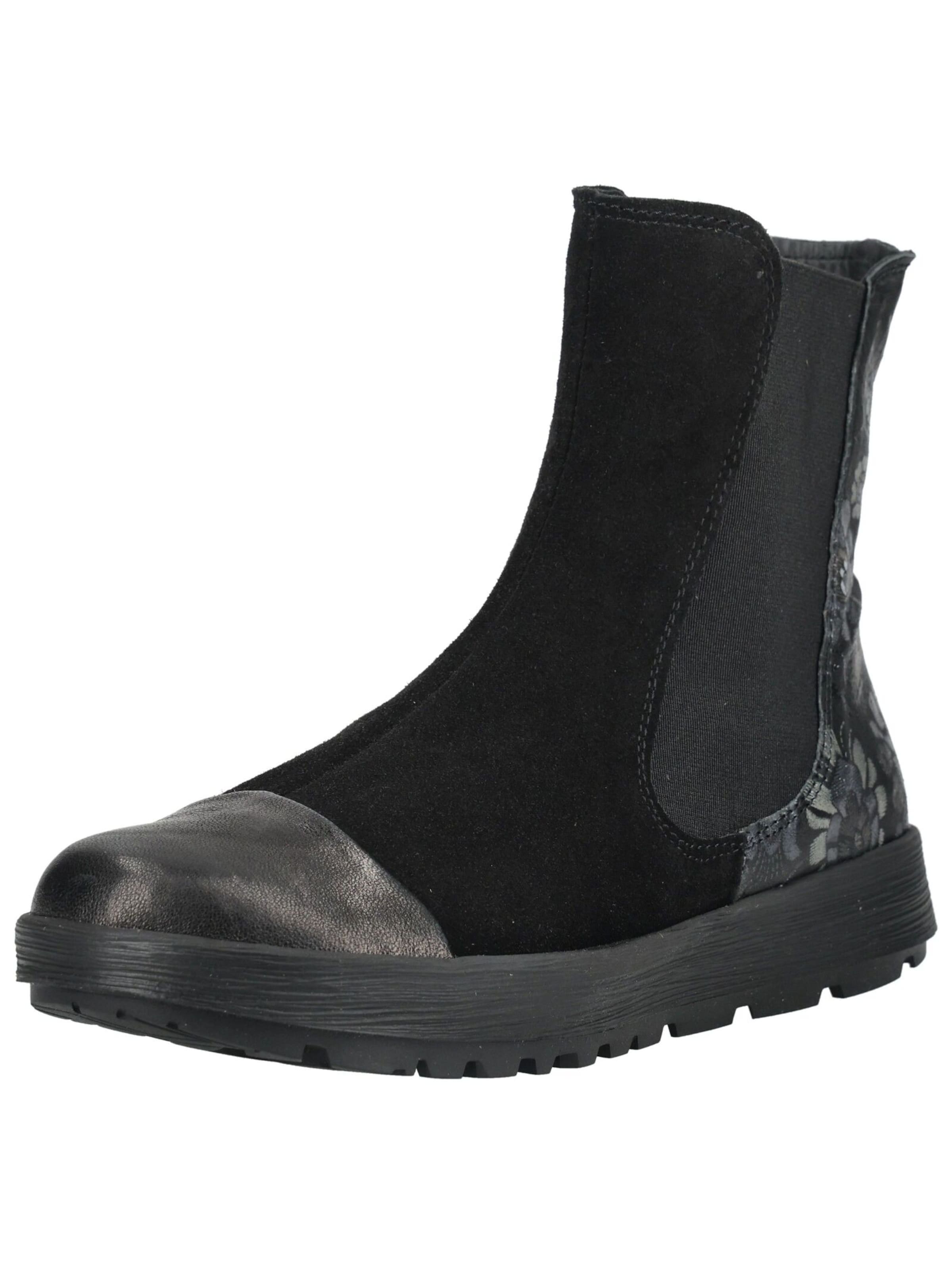 Chelsea Boots THINK! en noir : devant