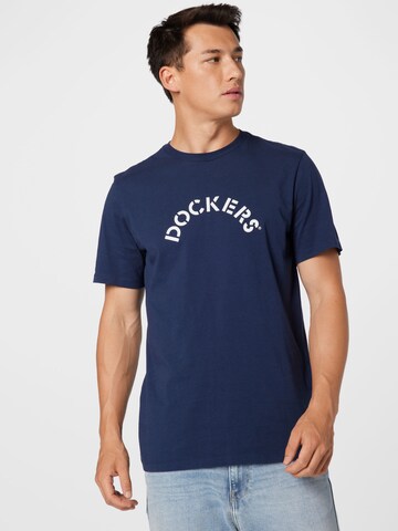 Dockers Футболка в Синий: спереди