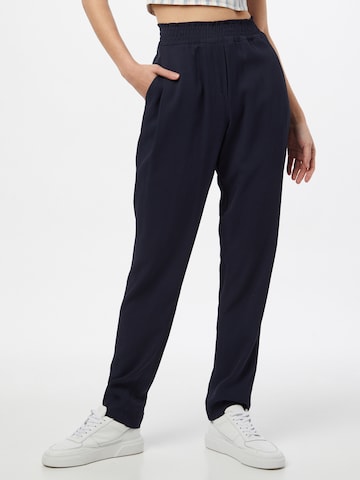 BRAX Loose fit Pleat-Front Pants 'MORRIS' in Blue: front