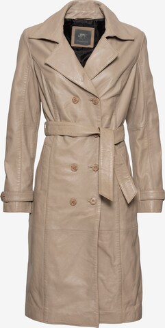 Gipsy Between-Seasons Coat in Beige: front