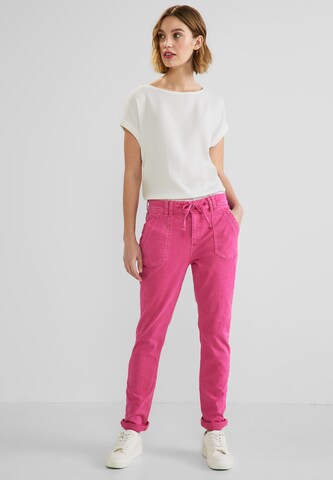 STREET ONE Slimfit Jeans 'Bonny' in Roze