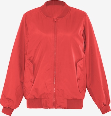 myMo ATHLSR Between-Season Jacket in Red: front
