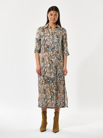 Dea Kudibal Jurk ' HermineDEA ' in Beige: voorkant