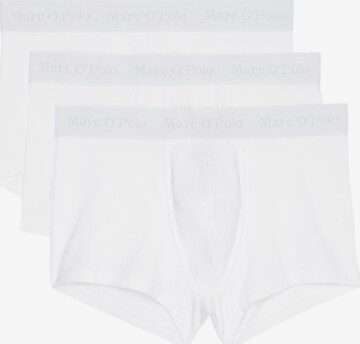 Boxers 'Essentials' Marc O'Polo en blanc : devant