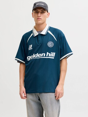 JACK & JONES - Camiseta en azul: frente