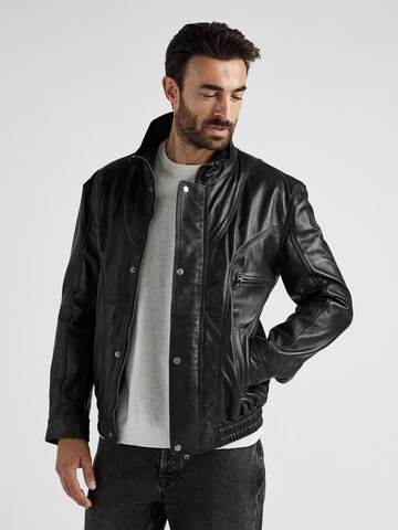 Veste mi-saison JCC en noir : devant