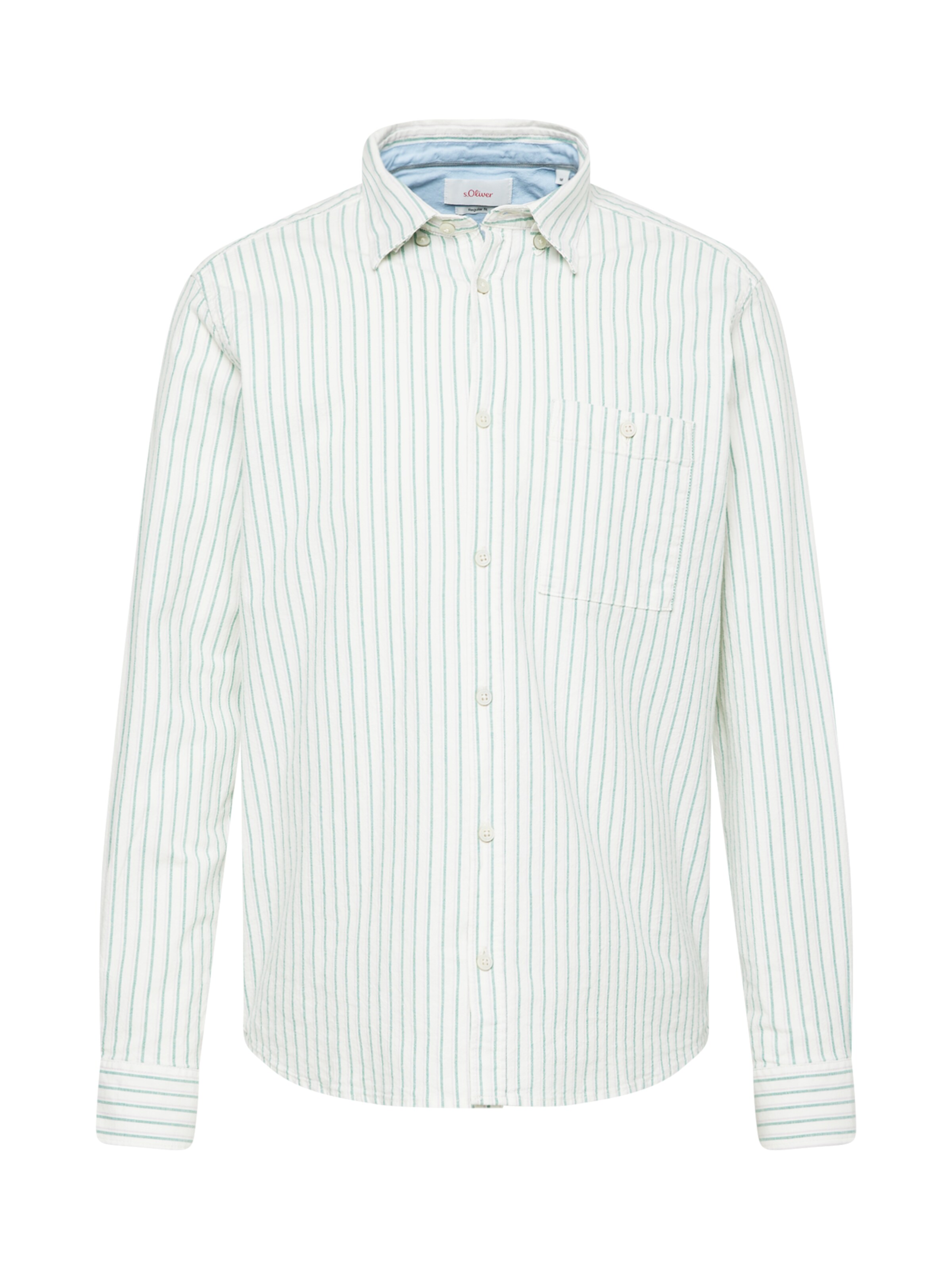 Coupe regular Chemise s.Oliver en blanc : devant