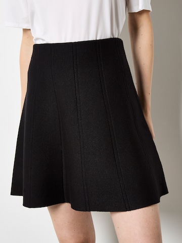 Jupe ' ' Apricot en noir