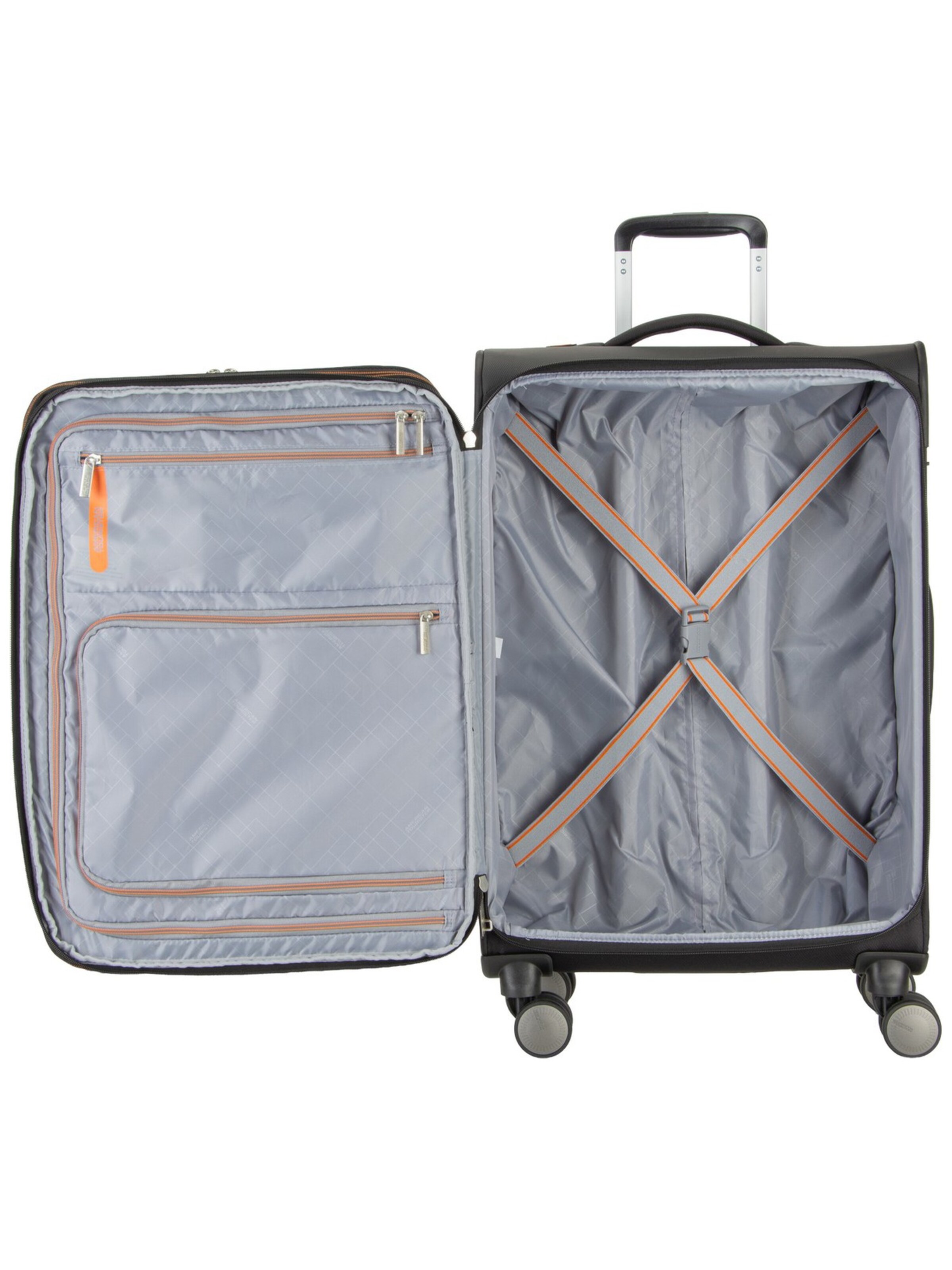 American Tourister Trolley in Schwarz