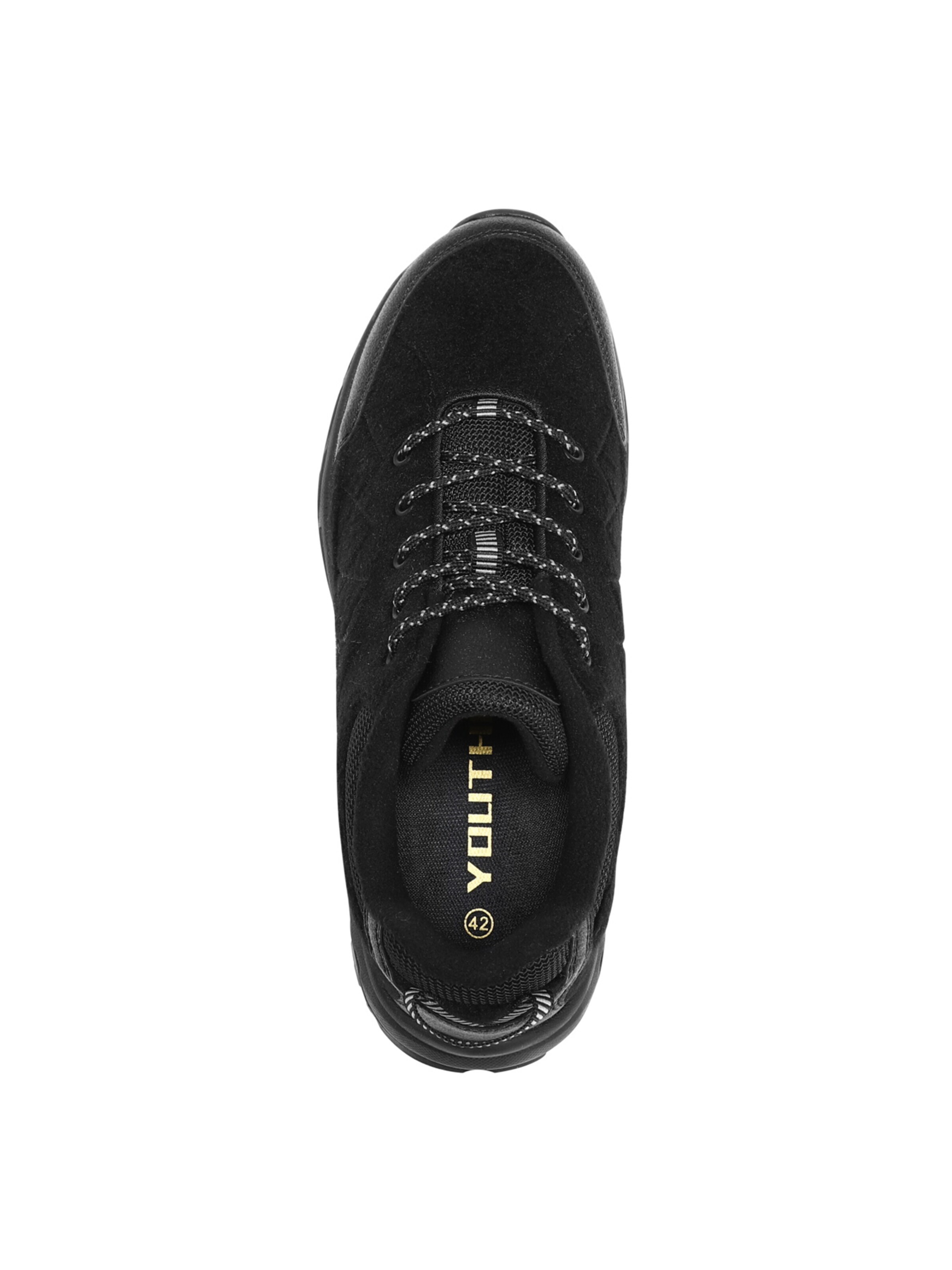 YOUTHUP Athletic Shoes in Black