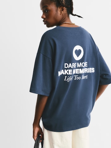 Maglia extra large 'PACIFIC' di Pull&Bear in blu: frontale