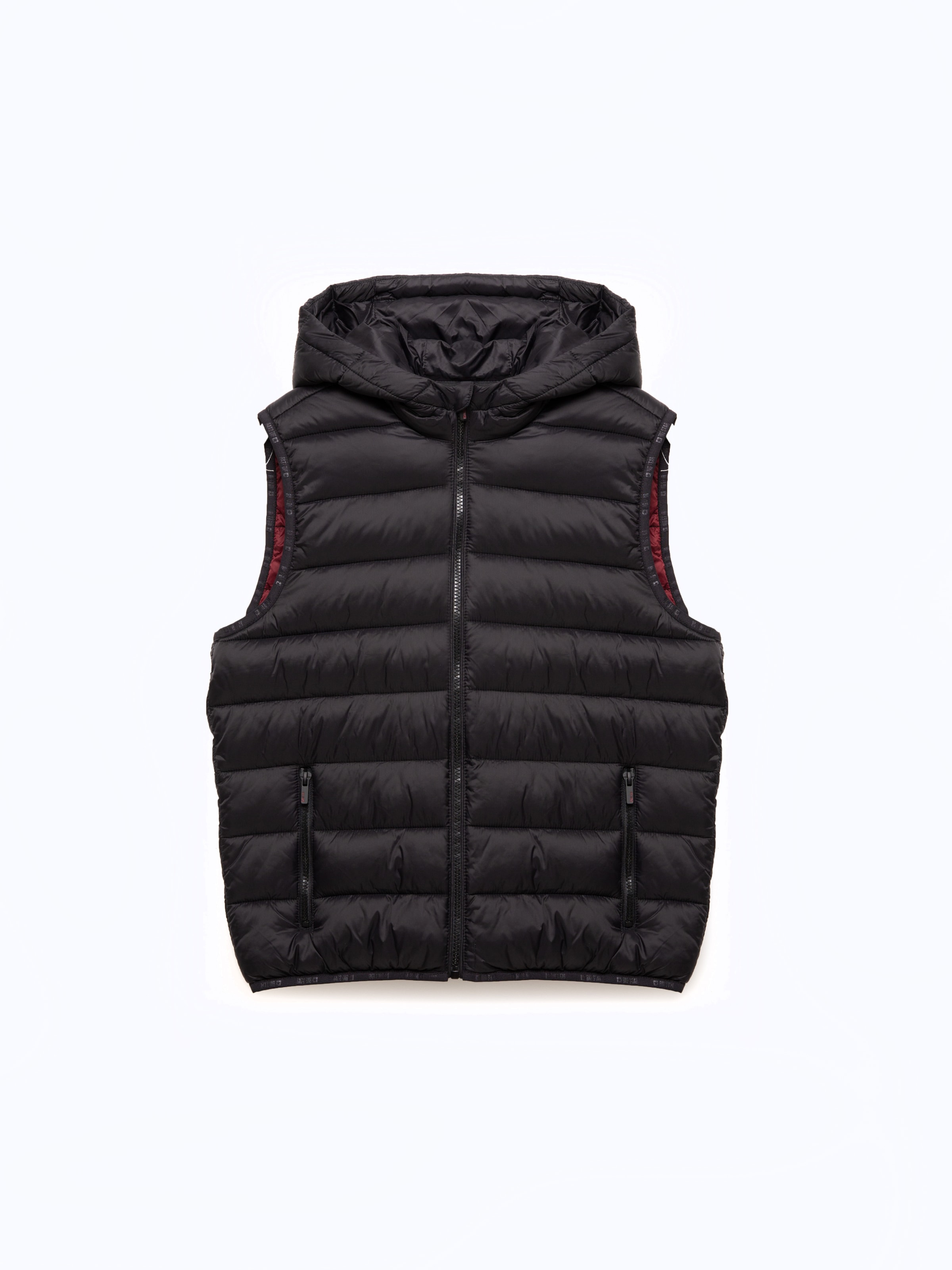 BIG STAR Bodywarmer 'BENEK' in Zwart