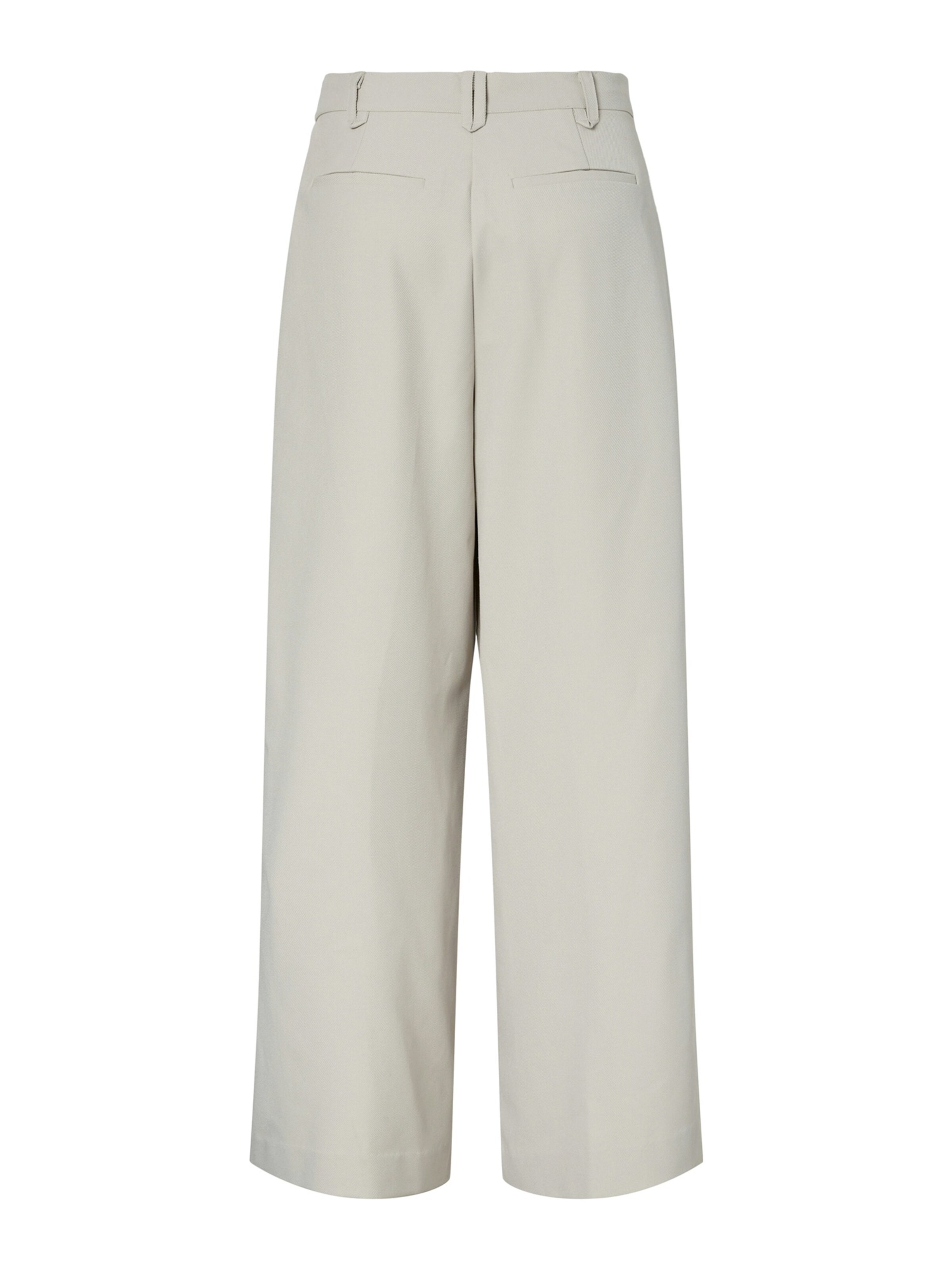 YAS - Pierna ancha Pantalón plisado 'YASLIVO' en gris