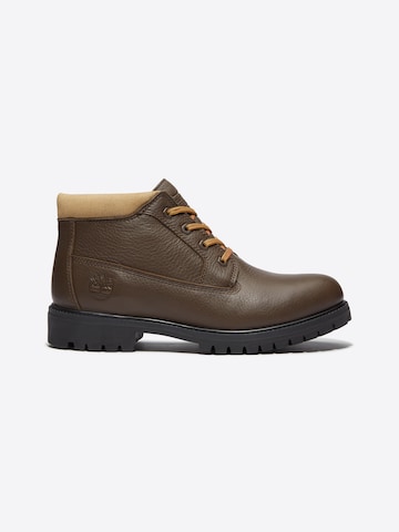 TIMBERLAND Ботинки на шнуровке в Коричневый