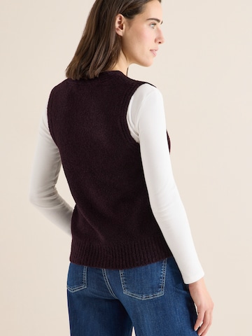 CECIL Kötött mellény - lila