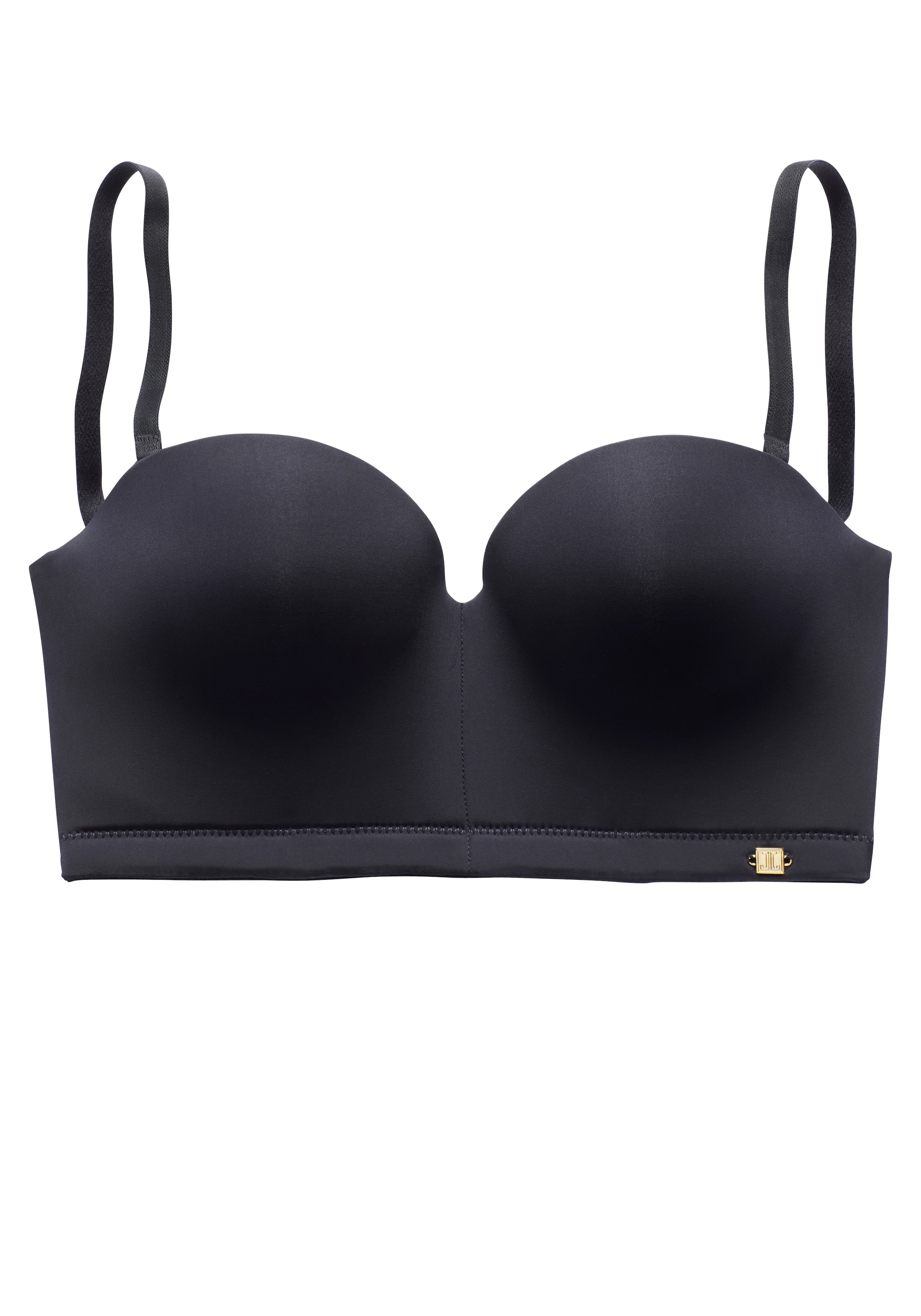 JETTE Bandeau Melltartó - fekete