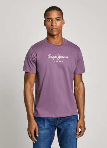 Pepe Jeans Shirt in Lila: Vorderseite